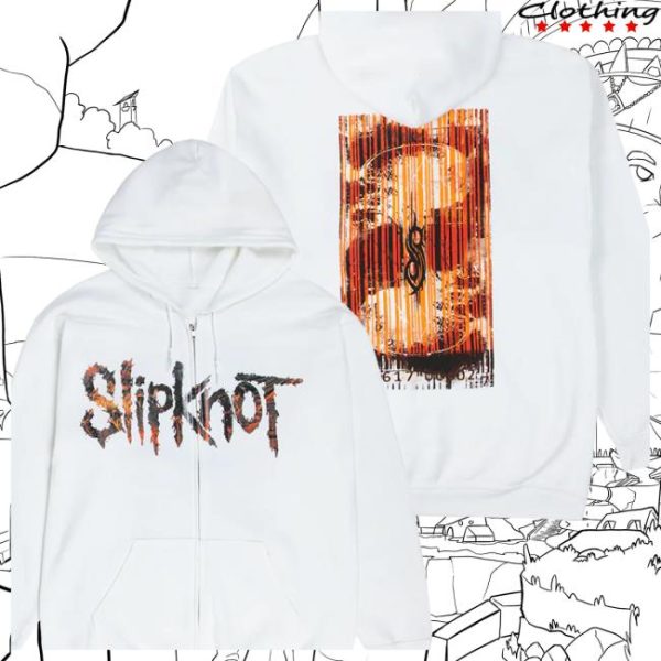 Slipknot Merch Store X Ray Zip Hoodie
