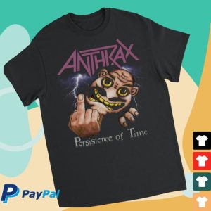 Anthrax Store Merch Persistence Vintage Airbrush Tee