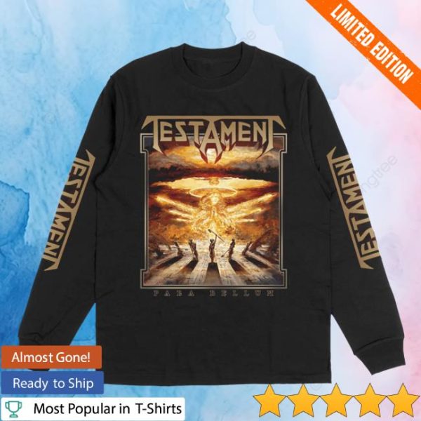 Testament Legions Store Merch Para Bellum Black Long Sleeve