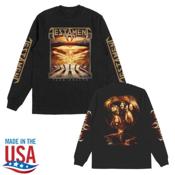 Testament Legions Store Merch Para Bellum Black Long Sleeve