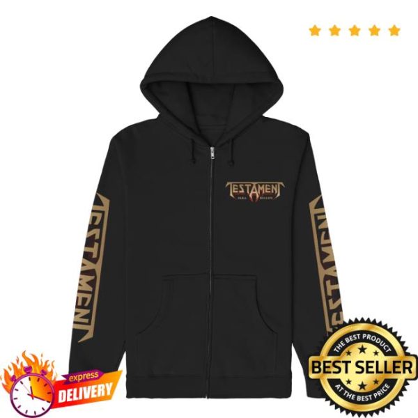 Testament Legions Store Merch Para Bellum Zip Up Hoodie