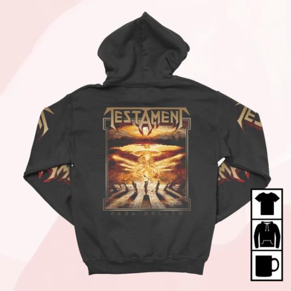 Testament Legions Store Merch Para Bellum Zip Up Hoodie