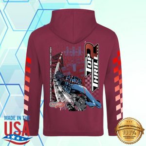 Cedar Fair Store Merch Cedar Point Top Thrill 2 Hooded Sweatshirt