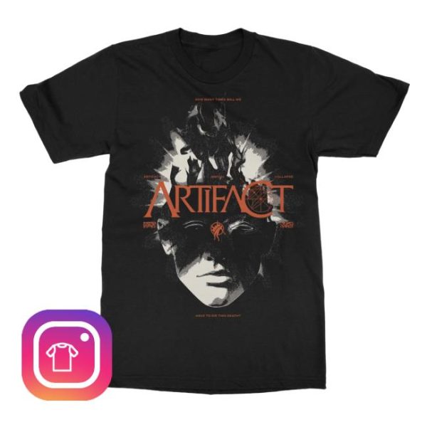 Indiemerchstore Merch Artifact Collapse T-Shirt