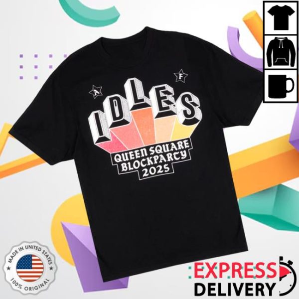 Idlesband Store Merch Queen Square Block Party T-Shirt