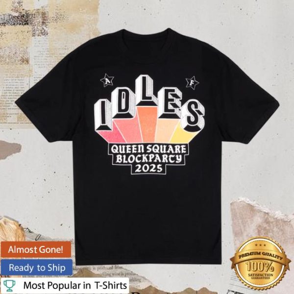 Idlesband Store Merch Queen Square Block Party T-Shirt