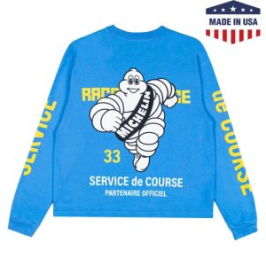 Raceservice Store Merch Race Service X Michelin ‘Service De Course’ Long Sleeve Tee
