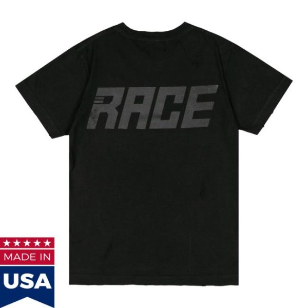 Raceservice Store Merch Distressed ‘Race’ Tee