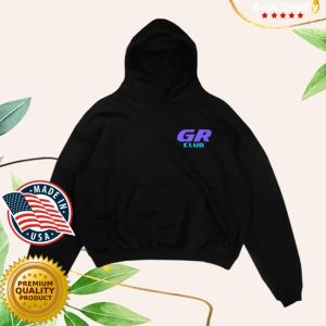 Official Ghost Racing Store Merch Vintage Track Black Hoodie