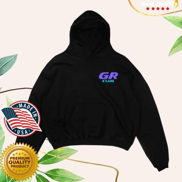 Official Ghost Racing Store Merch Vintage Track Black Hoodie