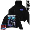 kenny official ghost racing store merch vintage track hoodie black wd