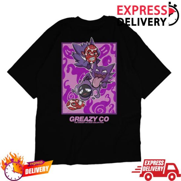 Greazy Co Merch Store Gengar Tee