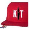 kenny Kill Merch Store Kt Flatbill Snapback Hat Reda