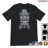 kenny Reading And Leeds Festival Merch Store Leeds 2025 Line Up Black T Shirta