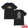 kenny Reading And Leeds Festival Merch Store Leeds 2025 Line Up Black T Shirtaa
