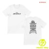 kenny Reading And Leeds Festival Merch Store Leeds 2025 Line Up White T Shirtaa