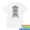 kenny Reading And Leeds Festival Merch Store Reading 2025 Line Up White T Shirta