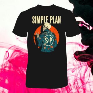 Simple Plan Merch Store Skeleton Jacket T-Shirt