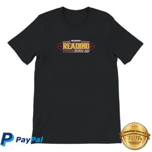 Reading And Leeds Festival Store Merch Reading 2025 Line-Up Black T-Shirt