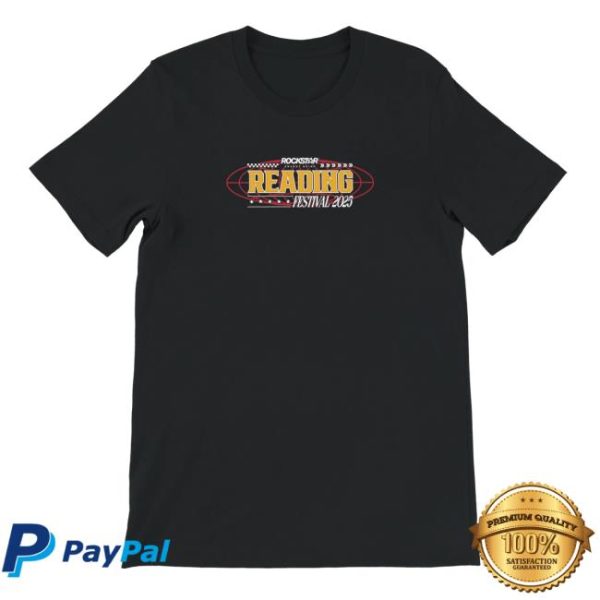 Reading And Leeds Festival Store Merch Reading 2025 Line-Up Black T-Shirt