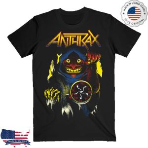 Anthrax Merch Store Persistence Of Time Not Death Tee