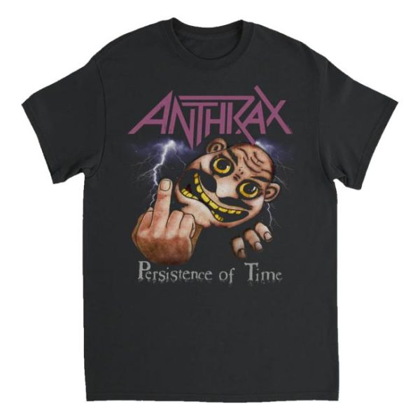 Anthrax Merch Store Persistence Vintage Airbrush Tee