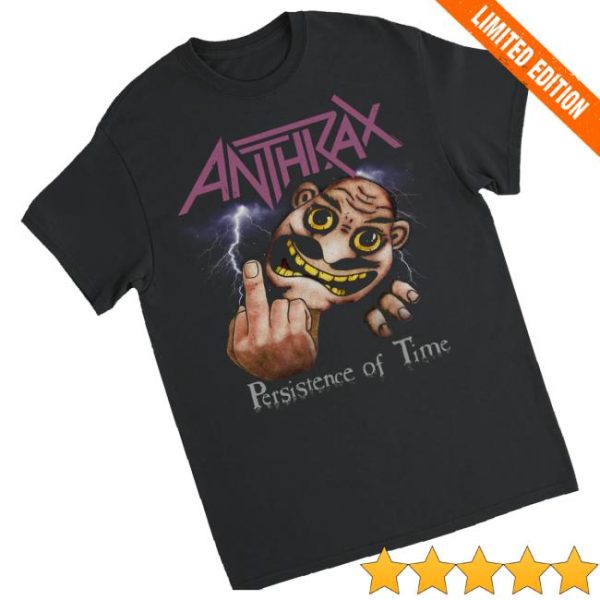 Anthrax Merch Store Persistence Vintage Airbrush Tee