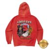 kenny Channel 5 Merch Store All Gas Red Sun Faded Hoodiea