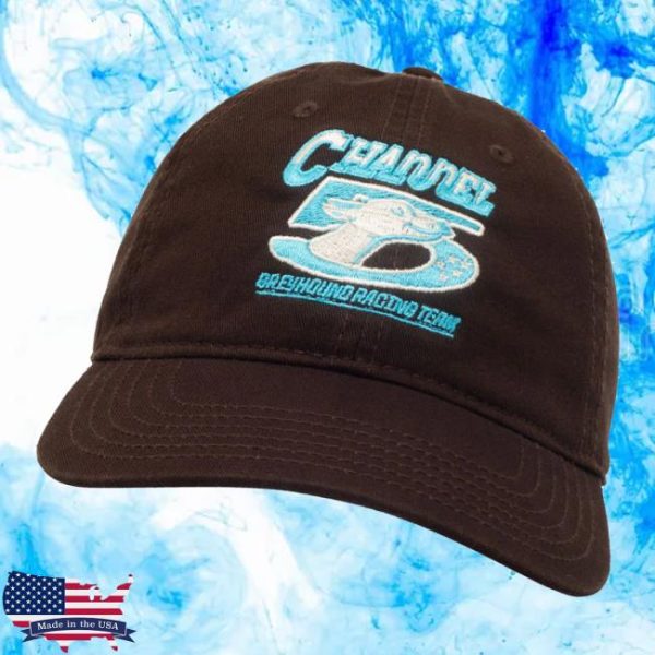 Channel 5 Merch Store Greyhound Brown Dad Hat