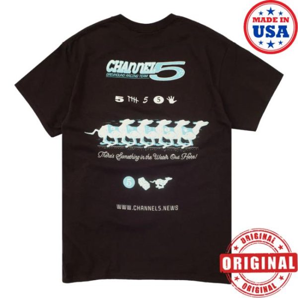 Channel 5 Merch Store Greyhound Brown Tee
