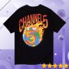 kenny Channel 5 Merch Store On Fire Black Teea