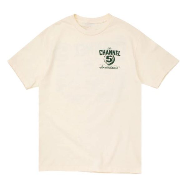 Channel 5 Merch Store The Invitational Cream Tee