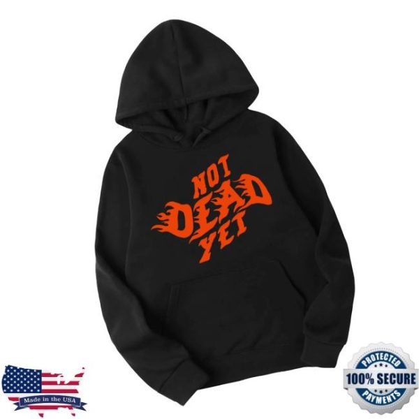 Emosnotdead Store Merch Not Dead Yet Hoodie