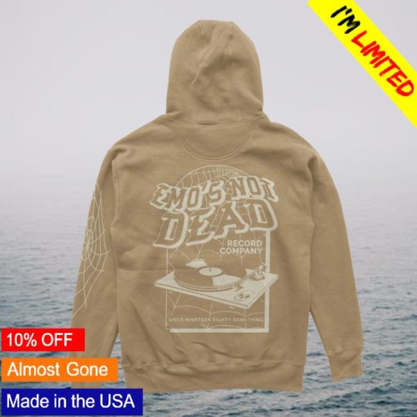 Emosnotdead Store Merch E.N.D. Records Hoodie