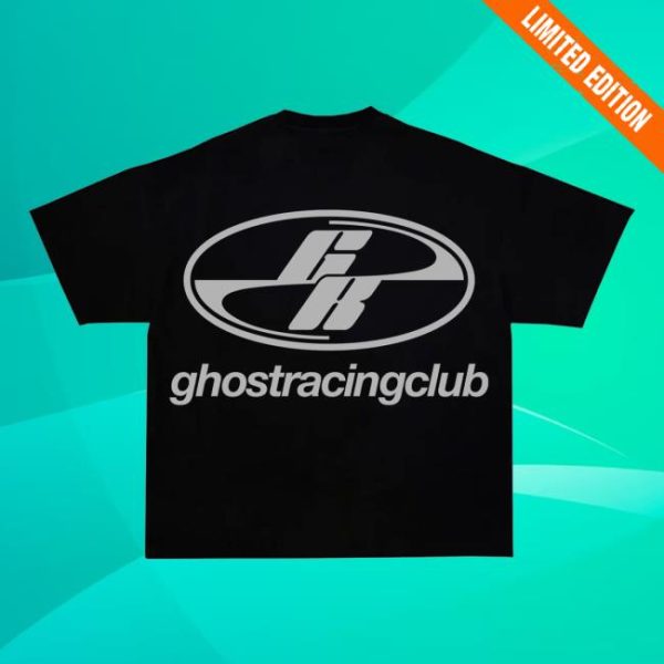 Ghost Racing Merch Store Gr Oval Shirt Black