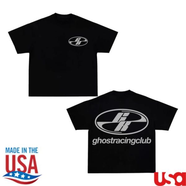 Ghost Racing Merch Store Gr Oval Shirt Black
