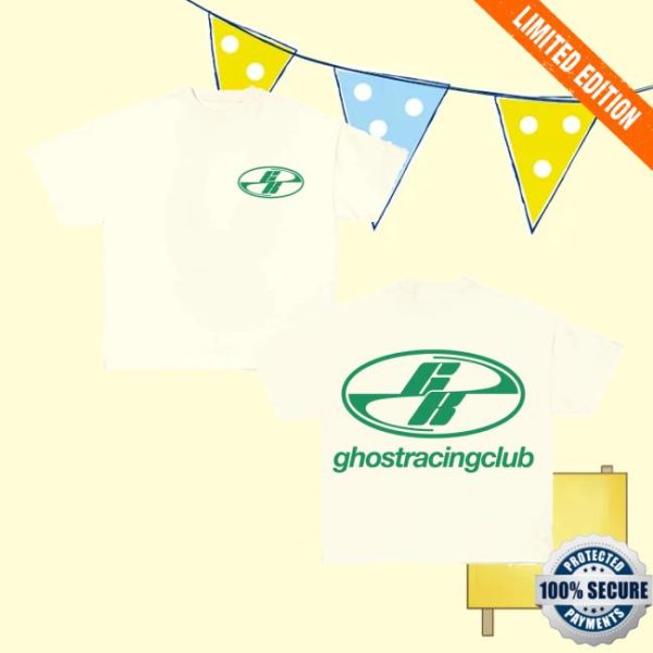 Ghost Racing Merch Store Green Gr Oval Shirt Cream