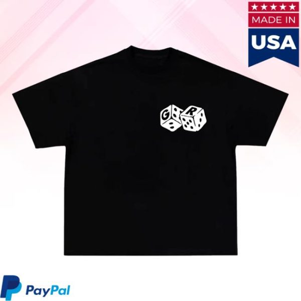 Ghost Racing Merch Store Loaded Dice Shirt Black