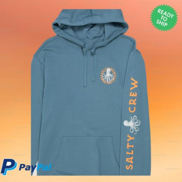 Tillys Store Merch Salty Crew Tentacles Mens Hoodie