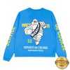 kenny Race Service Merch Store Race Service X Michelin Service De Course Long Sleeve Teea