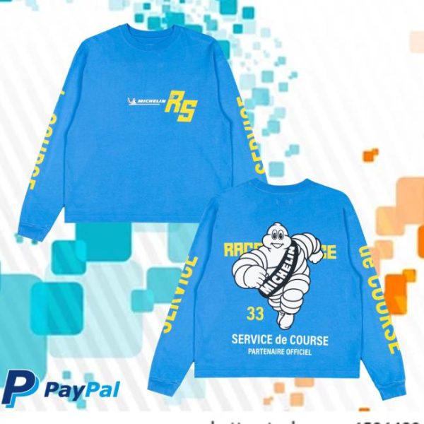 Race Service Merch Store Race Service X Michelin Service De Course Long Sleeve Tee
