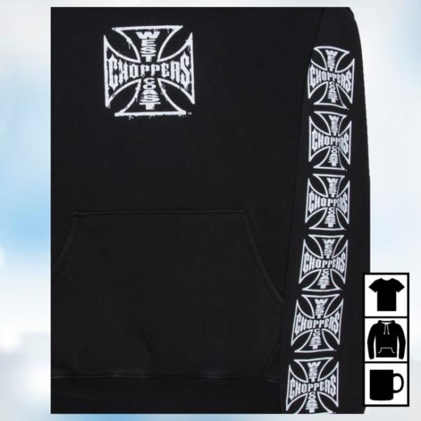 Tillys Store Merch West Coast Choppers Core Logo Mens Hoodie