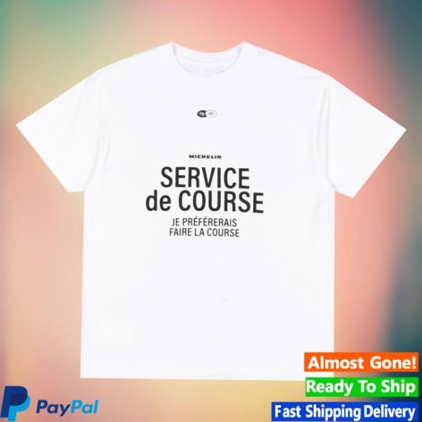 Race Service Merch Store Race Service X Michelin Service De Course Tee