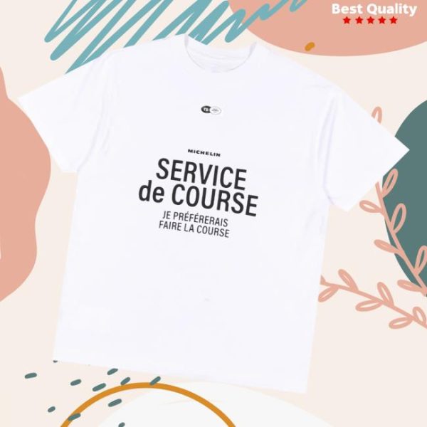 Race Service Merch Store Race Service X Michelin Service De Course Tee