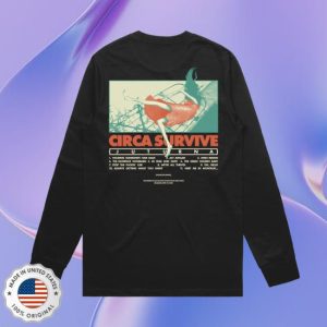 Circa Survive Store Merch Juturna Tracklist Longsleeve