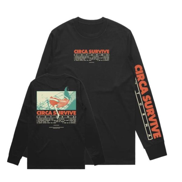Circa Survive Store Merch Juturna Tracklist Longsleeve