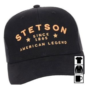 Casaraulww Store Merch Stetson American Legend Black Hats Cap