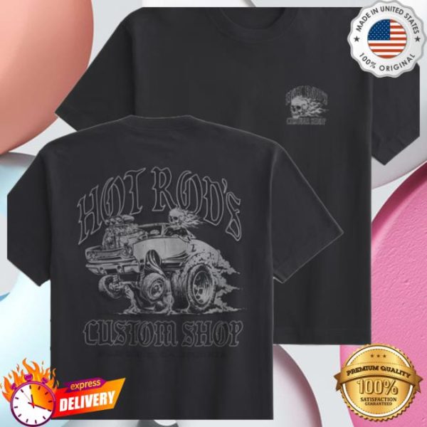 Hollisterco Store Merch Boxy Heavyweight Hot Rod’s Graphic Tee