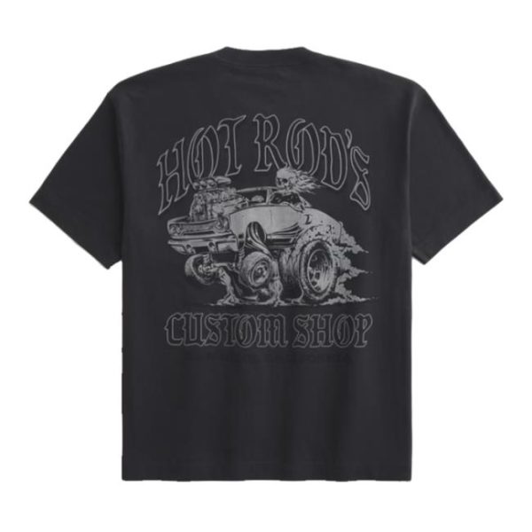 Hollisterco Store Merch Boxy Heavyweight Hot Rod’s Graphic Tee