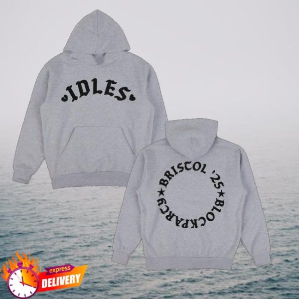 Idles Band Shop Merch Bristol Block Party Hoodie